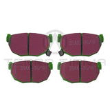 EBC Greenstuff 2000 Street Sport Rear Brake Pads For Nissan 180SX/Silvia/200SX S13 S14 S15 (Non Turbo) DP2528