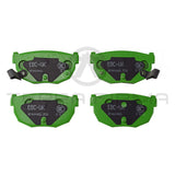 EBC Greenstuff 2000 Street Sport Rear Brake Pads For Nissan 180SX/Silvia/200SX S13 S14 S15 (Non Turbo) DP2528