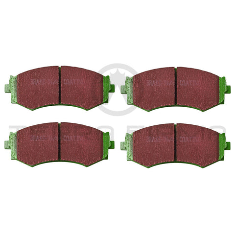 EBC Greenstuff 2000 Street Sport Front Brake Pads For Nissan Silvia S13 2.0 (Non Turbo) DP2792