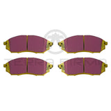 EBC Yellowstuff 4000 Street/Track Front Brake Pads For Nissan Stagea 2.5L C34 S2 DP41671R