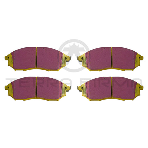 EBC Yellowstuff 4000 Street/Track Front Brake Pads For Nissan Stagea 2.5L C34 S2 DP41671R