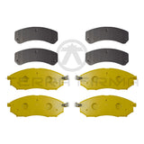 EBC Yellowstuff 4000 Street/Track Front Brake Pads For Nissan Stagea 2.5L C34 S2 DP41671R