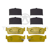 EBC Yellowstuff 4000 Street/Track Rear Brake Pads For Nissan Skyline R34 25GT Wo/Sumitomo Calipers (RB25 Non Turbo)