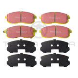 EBC Yellowstuff 4000 Street/Track Front Brake Pads For Nissan Silvia S13 2.0 (Turbo) DP4775R