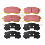 EBC Yellowstuff 4000 Street/Track Front Brake Pads For Nissan Silvia S15 2.0 (Non Turbo) DP4775R