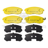 EBC Yellowstuff 4000 Street/Track Front Brake Pads For Nissan Silvia S15 2.0 (Non Turbo) DP4775R