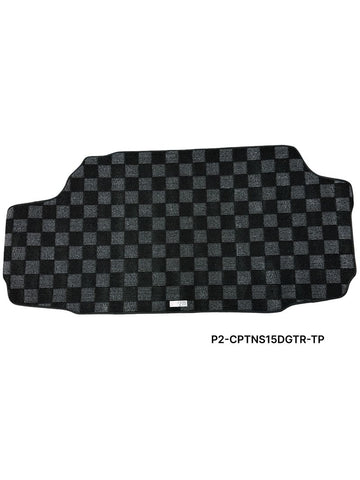Phase 2 P2M Race Trunk Mats (Dark Grey) For Nissan Silvia S15