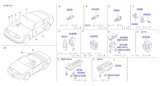 Nissan Fairlady Z32 Cruise Control ASCD Cancel Switch (25320N)