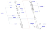 Nissan Fairlady Z32 Rear Shock Absorber Pin (56226M)