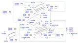Nissan Fairlady Z32 Outer T-Top Upper Packing Seal (73630V/73630VA)