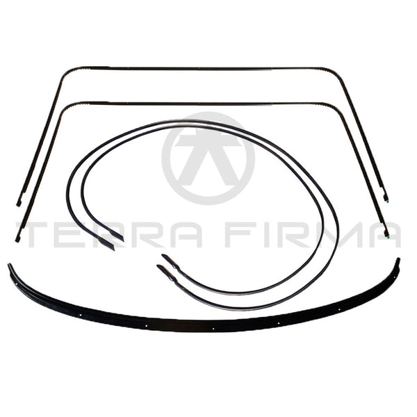 Nissan Skyline R33 Front & Rear Window Molding & Fastener Master