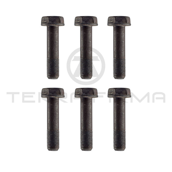 Nissan Skyline R34 GTR Manual Transmission Flywheel Bolt Set RB26DETT Terra Firma Automotive