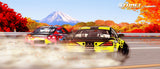 Tomei Mug White S15/R35 Autumn Hakone Touge