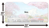 Tomei Sun Shade White GTR Autumn Nagano Forest (Osamu Aida Collection)