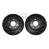 EBC GD Dimpled & Slotted Sport Fast Street Front Brake Rotor Set For Nissan Skyline R33 R34 GTR (324mm) GD1225