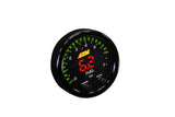 AEM X-Series Fluid Pressure Gauge Kit 0-100psi/0-7bar Black Bezel and Black Oil Faceplate