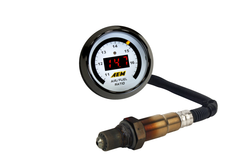 AEM Classic Digital Wideband AFR Gauge Kit w/Bosch LSU 4.9 Sensor ...