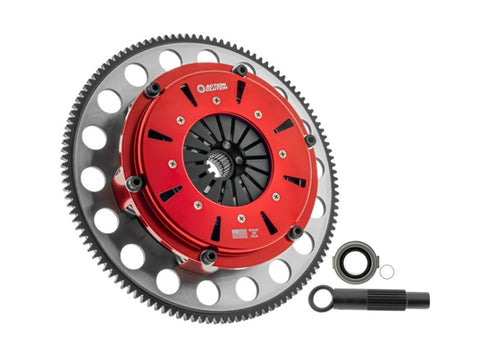 Action Clutch 8.5in Twin Disc Race Kit for Nissan Skyline R32 GTR RB26DETT (Push Type) Includes Aluminum Flywheel