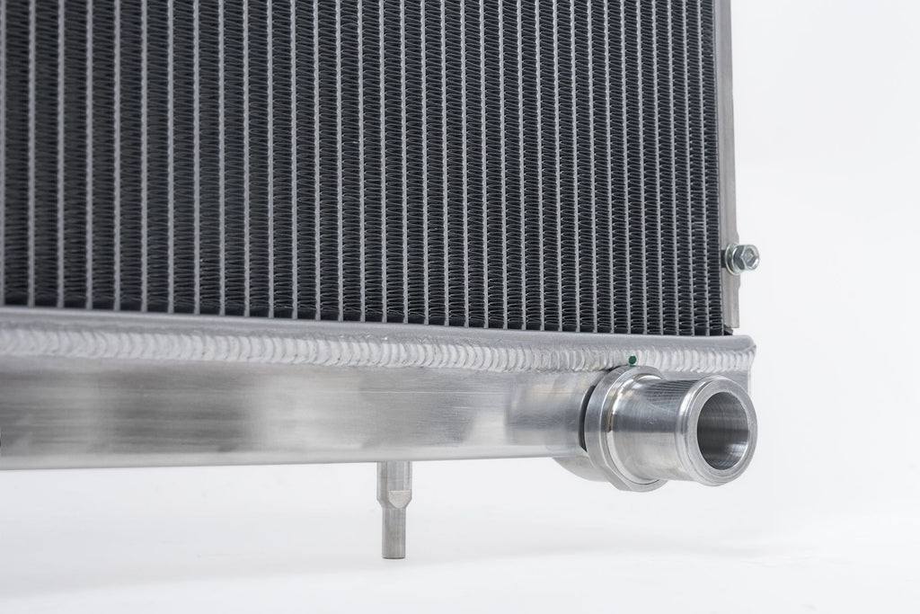 CSF Full Billet Aluminum High-Performance Radiator, Raw Finish For R32 ...