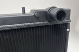 CSF Full Billet Aluminum High-Performance Radiator, Black Finish For R32 Nissan Skyline