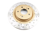 DBA 4000 Series Drilled & Slotted Front Disc Brake Rotor For Nissan Skyline R32 V-Spec R33 R34 GTR 4928XS (324mm)