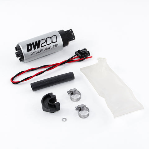 Deatschwerks DW200 Series Fuel Pump w/Fitment Kit for Nissan Silvia S14 S15