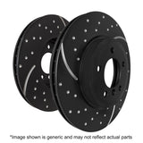 EBC GD Dimpled & Slotted Sport Fast Street Front Brake Rotor Set For Nissan Skyline R32 GTR Non V-Spec (296mm) GD1226