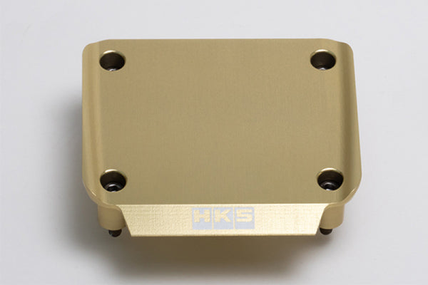 その他 K&K HKS Engine Valley Transistor Cover For Nissan RB26DETT (Gold