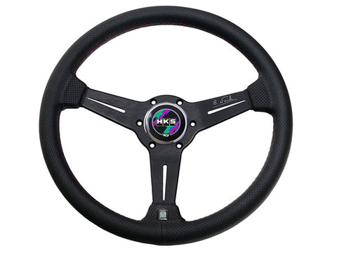 HKS 50th Anniversary Steering Wheel Nardi Sports 34S For Nissan 51007-AK534