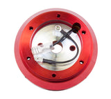 NRG Steering Wheel Short Hub Adapter, Red (Non-Hicas)