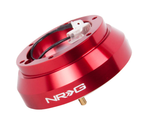 NRG Steering Wheel Short Hub Adapter, Red (Non-Hicas)