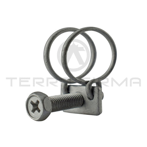 Nissan Stagea C34 Power Steering Return Hose Clamp RB26 (RB25DET S1) (All Wheel Drive)