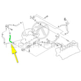 Nissan Stagea C34 Water Connector Front Hose, Series 1 RB25DET (All Wheel Drive)