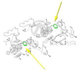 Nissan Stagea C34 260RS Turbo Charger Exhaust Outlet to Down Pipe Gasket RB26DETT