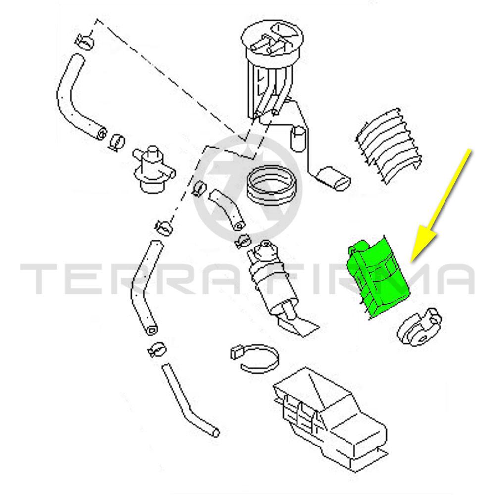Nissan Skyline R32 GTR Fuel Pump Bracket RB26DETT Terra Firma Automotive