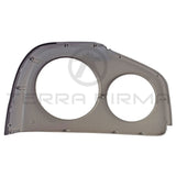 Nissan Skyline R34 (Except GTR) Right Taillight Assembly Rim Cover KV2 Athlete Silver, 2-Door Models