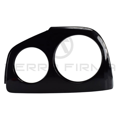 Nissan Skyline R34 (Except GTR) Right Taillight Assembly Rim Cover GV1 Black Pearl, 2-Door Models