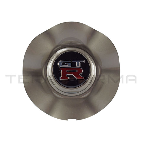 Nissan Skyline R34 GTR Wheel Cap Ornament (Gun Metal)
