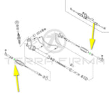 Nissan S13 Silvia/180SX Steering Rack Rubber Boot Clamp