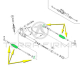Nissan Silvia/180SX S13 Steering Rack Boot Kit