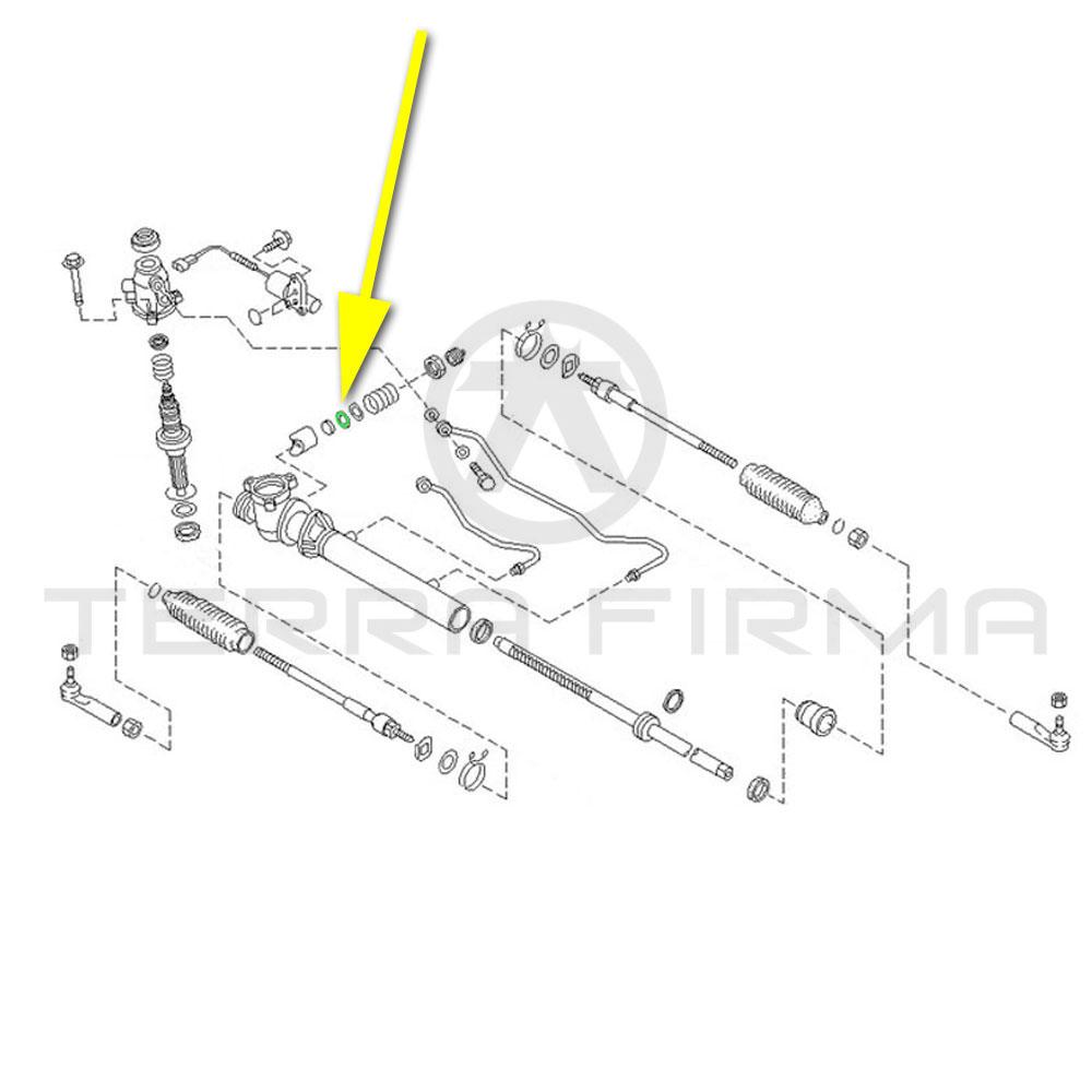 Nissan Skyline R32 All R33 GTR Power Steering Spring Retainer – Terra ...