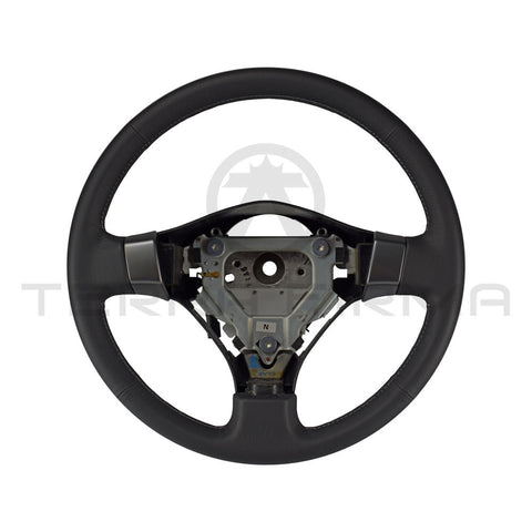 Nissan Silvia S15 Steering Wheel Assembly Without Pad, Silver Stitching