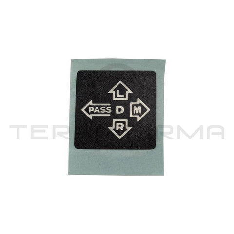 Nissan Silvia/180SX S13 Turn Signal & Dimmer Decal Label