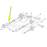 Nissan Skyline R32 R33 R34 GTR Power Steering Pump Ring Cam Pin