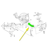 Nissan Skyline R33 R34 Front Suspension Transverse Link, Left (Rear Wheel Drive)