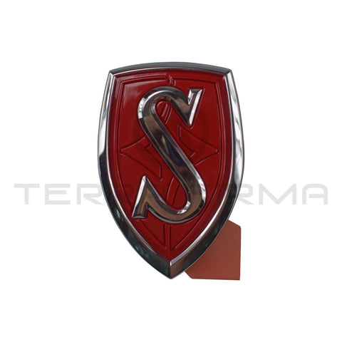 Nissan Silvia S14 Hood Emblem (Red S)