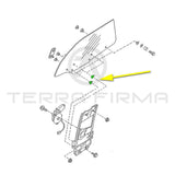 Nissan Skyline R33 (Except GTR) Door Window Glass Bushing, 2-Door Models