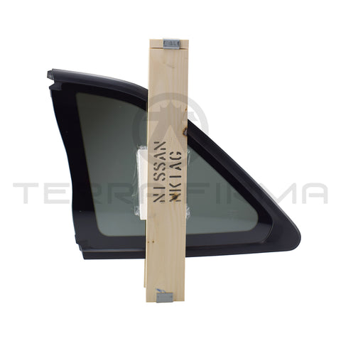 Nissan Skyline R34 Quarter Window Glass Assembly (Privacy) Left, 2-Door Models