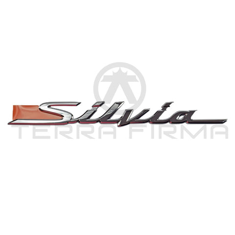 Nissan Silvia S15 Trunk Lid Emblem SILVIA (Early)