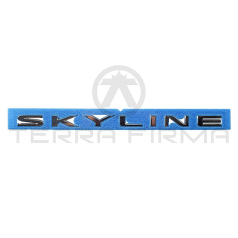 Nissan Skyline R34 GT/GTT Trunk Lid Emblem SKYLINE (Late), 2-Door Models